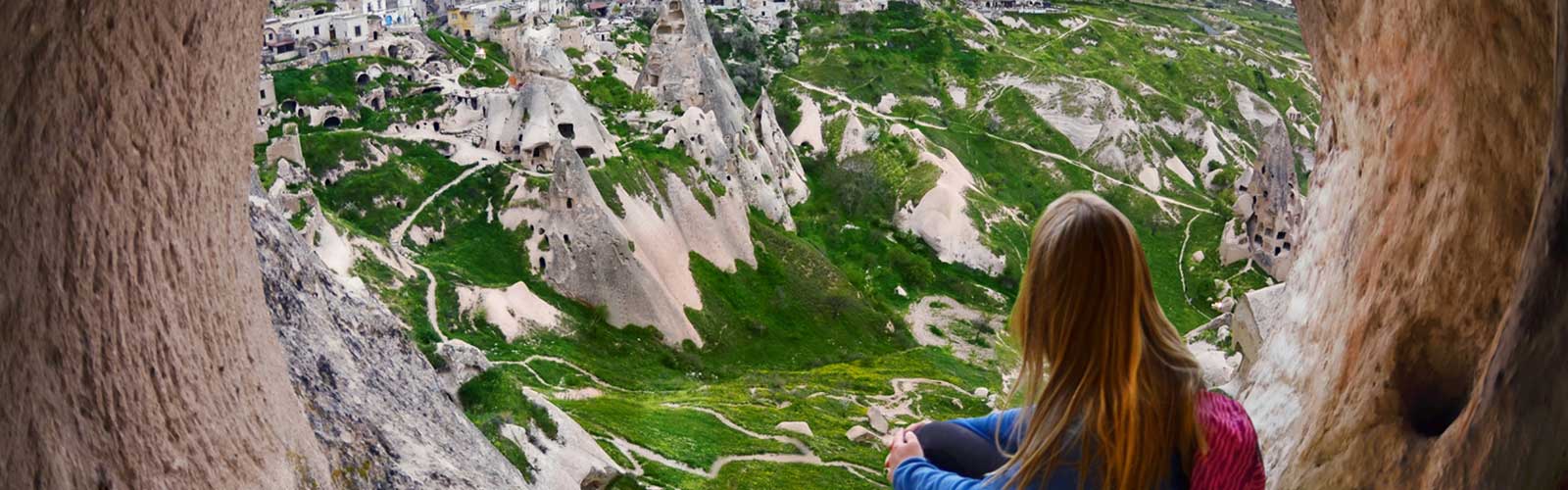 Hiking in Zemi Valley Cappadocia