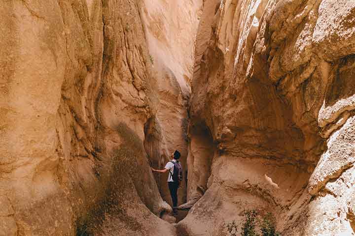 Tunnels in Valleys Cappadocia