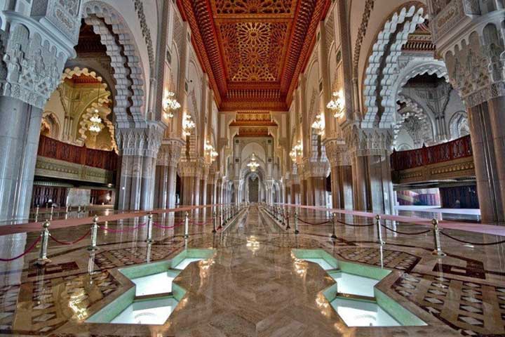 Hassan II Mosque Interior Morocco