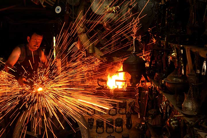 Safranbolu Handicrafts A Blacksmith