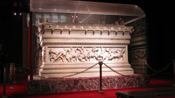 Alexander The Great's Sarcophagus in Istanbul