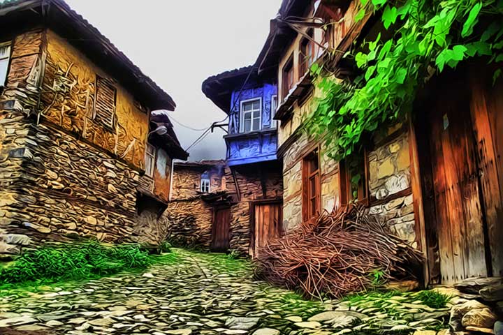 cumalikizik-old-houses