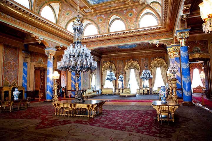 Beylerbeyi Palace on the Asian Side of Istanbul