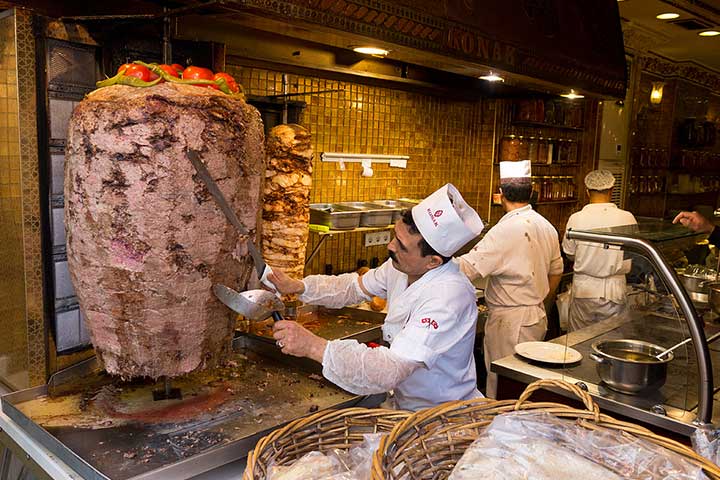 Doner Kebab in Istanbul