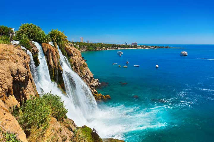 Antalya Duden Waterfall Boat Trip