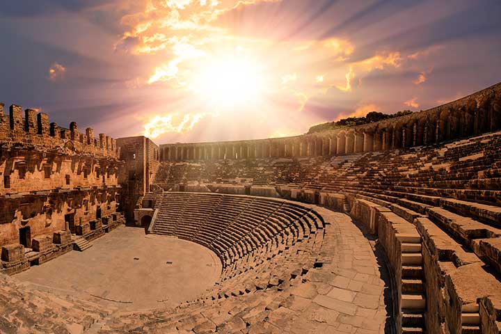 City of Aspendos Turkey