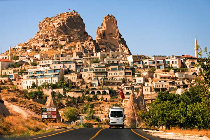 Driving Cappadocia