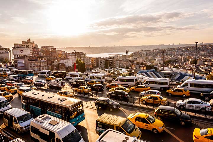 Driving in Istanbul