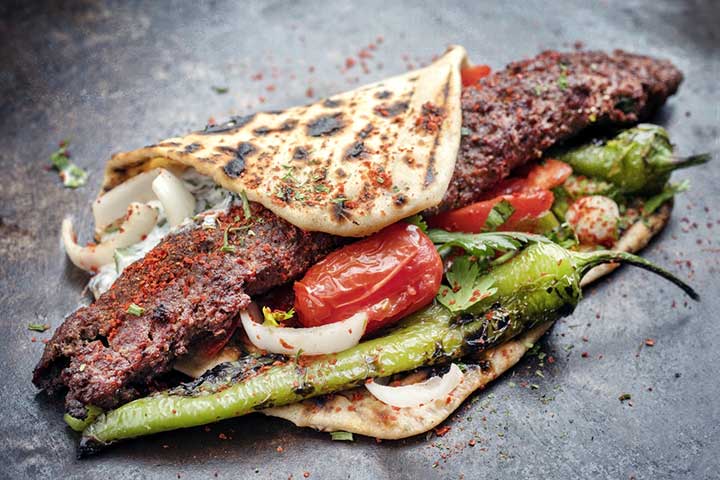 Turkish Adana Kebab