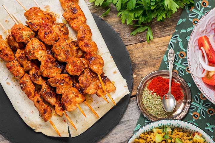 Turkish Chicken Kebab