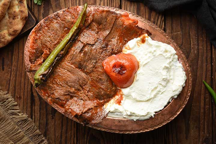 Turkish Iskender Kebab