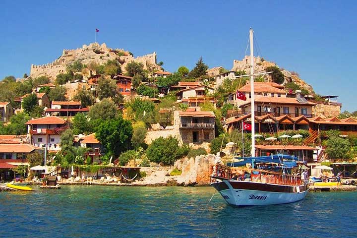 Kalekoy (Simena) Kekova Village, Antalya